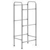 vidaXL Estanter&iacute;a almacenaje para 3 cajas acero plateado 50x33x116 cm