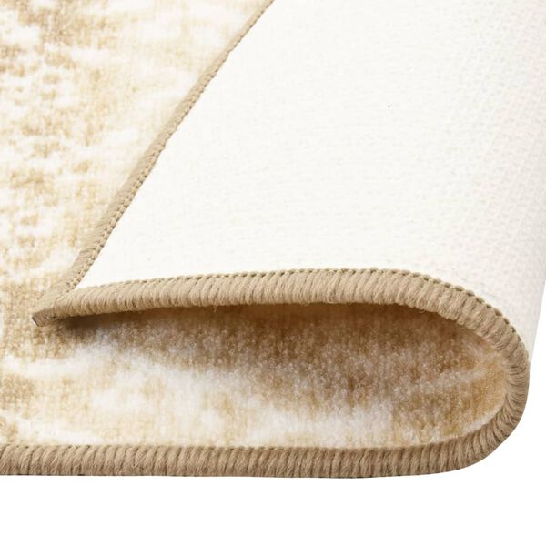 vidaXL Alfombra de pasillo gris 80x500 cm