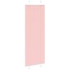vidaXL Estor Plisado rosa 75x200 cm Tela Ancho 74,4 cm Poliéster