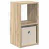 vidaXL Mesita de Noche con caj&oacute;n Roble Sonoma 25,5 x 22 x 49,5 cm