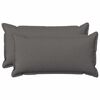 vidaXL Funda de almohada 2 uds. HOUTEN Gris Claro 40 x 70 cm