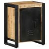 vidaXL Mesita de noche madera maciza mango 40x30x51 cm