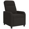 vidaXL Recliner Negro Boucl&eacute;