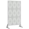 vidaXL Pantalla de Privacidad 100 x 50 x 180 cm Acero Galvanizado