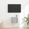 vidaXL Mueble de TV Montado en la Pared Gris Sonoma 60 x 31 x 29.5 cm