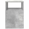vidaXL Mesa Auxiliar 2 pcs Gris Concreto 30,5 x 30 x 45 cm