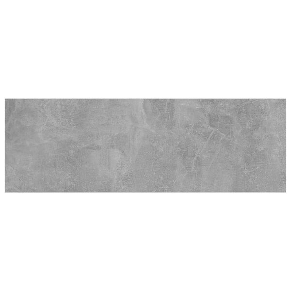 vidaXL Estante estanter&iacute;a 4uds contrachapada gris hormig&oacute;n 60x20x1,5cm