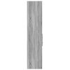 vidaXL Aparador de madera de ingenier&iacute;a gris Sonoma 30x42,5x185 cm