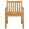 vidaXL Conjunto de comedor de jardín de 7 piezas, 180 x 90 cm, madera maciza de teca