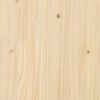 vidaXL Árbol de Navidad de madera Natural 210 cm Madera maciza de pino
