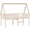 vidaXL Techo de cama infantil madera maciza pino 199x95,5x88 cm