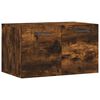 vidaXL Armario de pared madera ingenier&iacute;a roble ahumado 60x36,5x35 cm