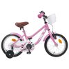 vidaXL Bicicleta Infantil 14 Pulgadas para ni&ntilde;os de 3 a 5 a&ntilde;os