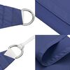 vidaXL Toldo de vela rectangular tela Oxford azul 3x5 m