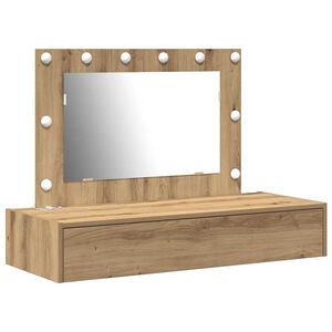 vidaXL Mesa Tocador Marr&oacute;n 100 x 40 x 70 cm Madera de ingenier&iacute;a