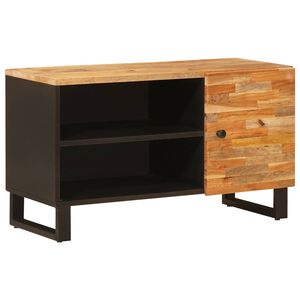 vidaXL Mueble de TV Marr&oacute;n 80 x 33 x 46 cm Madera de mango maciza