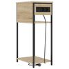 vidaXL Armario de Noche Roble Sonoma 41 x 28 x 76 cm