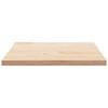 vidaXL Tablero de mesa cuadrado de madera maciza de pino 70x70x2,5 cm