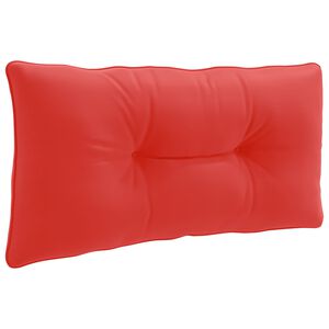 vidaXL Coj&iacute;n de respaldo PUTTEN 100% Poli&eacute;ster Rojo 70 x 40 x 10 cm