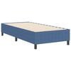 vidaXL Cama de plataforma Azul 90 x 200 cm Tela de Pana