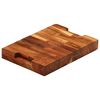 vidaXL Tabla de cortar madera maciza de acacia 30x21x4 cm
