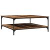 vidaXL Mesa de Caf&eacute; Madera vieja 100 x 100 x 40 cm