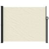 vidaXL Toldo lateral retráctil crema 160x500 cm