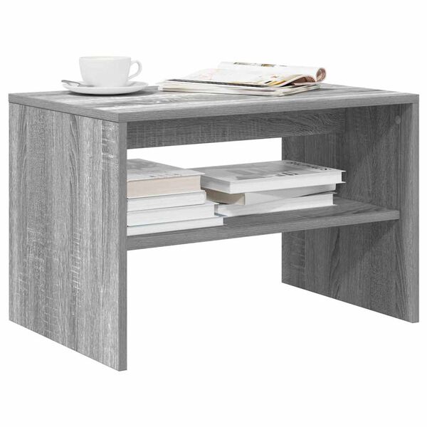 vidaXL Mueble para TV madera contrachapada gris Sonoma 60x40x40 cm