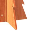 vidaXL &Aacute;rbol Navidad de adorno madera maciza pino marr&oacute;n cera 69,5 cm