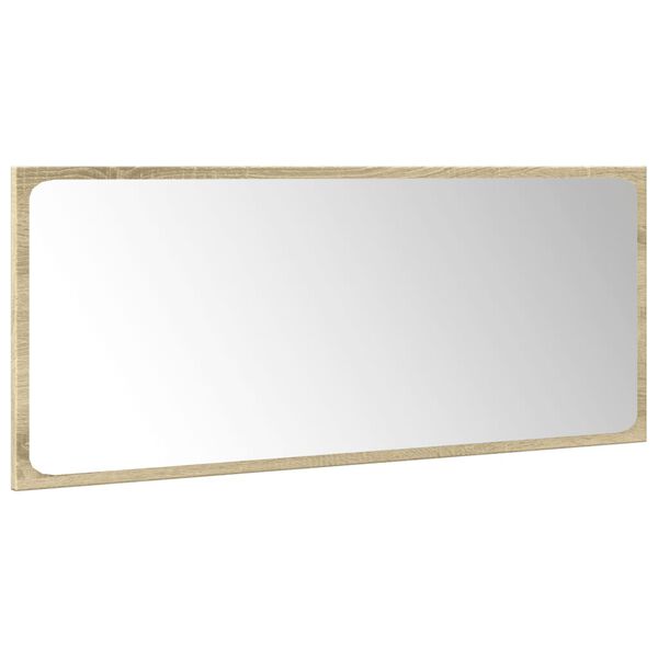 vidaXL Set de muebles de ba&ntilde;o 3 pzas madera contrachapada roble Sonoma