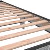 vidaXL Estructura cama madera ingenier&iacute;a metal gris Sonoma 90x200 cm
