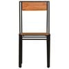 vidaXL Sillas de comedor 6 unidades madera maciza de acacia