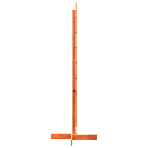 vidaXL &Aacute;rbol Navidad de adorno madera maciza pino marr&oacute;n cera 150 cm