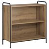 vidaXL Librer&iacute;a 80 x 33 x 80 cm Madera de ingenier&iacute;a Roble artisan