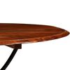 vidaXL Juego de mesas de comedor 5 piezas madera maciza de acacia
