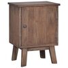 vidaXL Mesita de noche de madera maciza de teca 40x30x53 cm