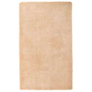 vidaXL Alfombra de pelo largo NAVARRA beige 60x100 cm poli&eacute;ster