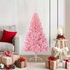 vidaXL &Aacute;rbol de Navidad Artificial Preiluminado Rosa 120 cm PVC
