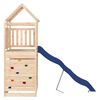 vidaXL Parque infantil de exterior madera maciza de pino