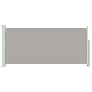 vidaXL Toldo lateral retr&aacute;ctil 140x314 cm gris