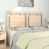 vidaXL Cabecero de cama madera maciza de pino 140,5x4x100 cm