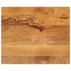 vidaXL Tablero de mesa rectangular madera maciza mango 60x50x2,5 cm
