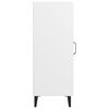 vidaXL Aparador de madera contrachapada blanco 34,5x34x90 cm