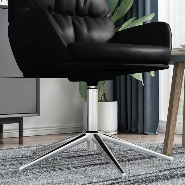 vidaXL Cilindro de Gas para Silla de Oficina Cromado 14 cm Hierro