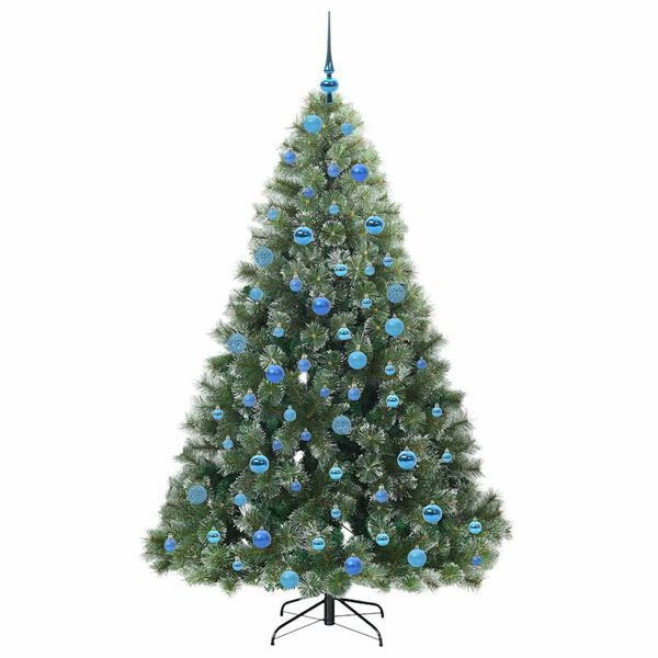 vidaXL &Aacute;rbol de Navidad artificial con 300 LED Verde 180 cm PE y PVC