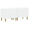 vidaXL Mueble de TV Blanco Madera de ingenier&iacute;a