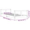 vidaXL Estructura de cama para ni&ntilde;os madera maciza de pino 80x200 cm