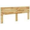 vidaXL Cabecero 200 cm Madera Maciza Roble