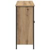 vidaXL Vitrina Roble artesanal 100 x 33 x 75 cm Madera contrachapada
