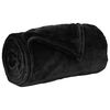 vidaXL Mantitas de Sof&aacute; 6 pcs Negro 220 x 240 cm Lana